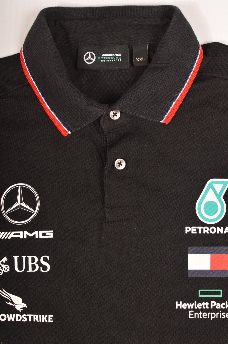 Mercedes AMG Petronas Motorsport Team Polo Shirt Tee 141101068