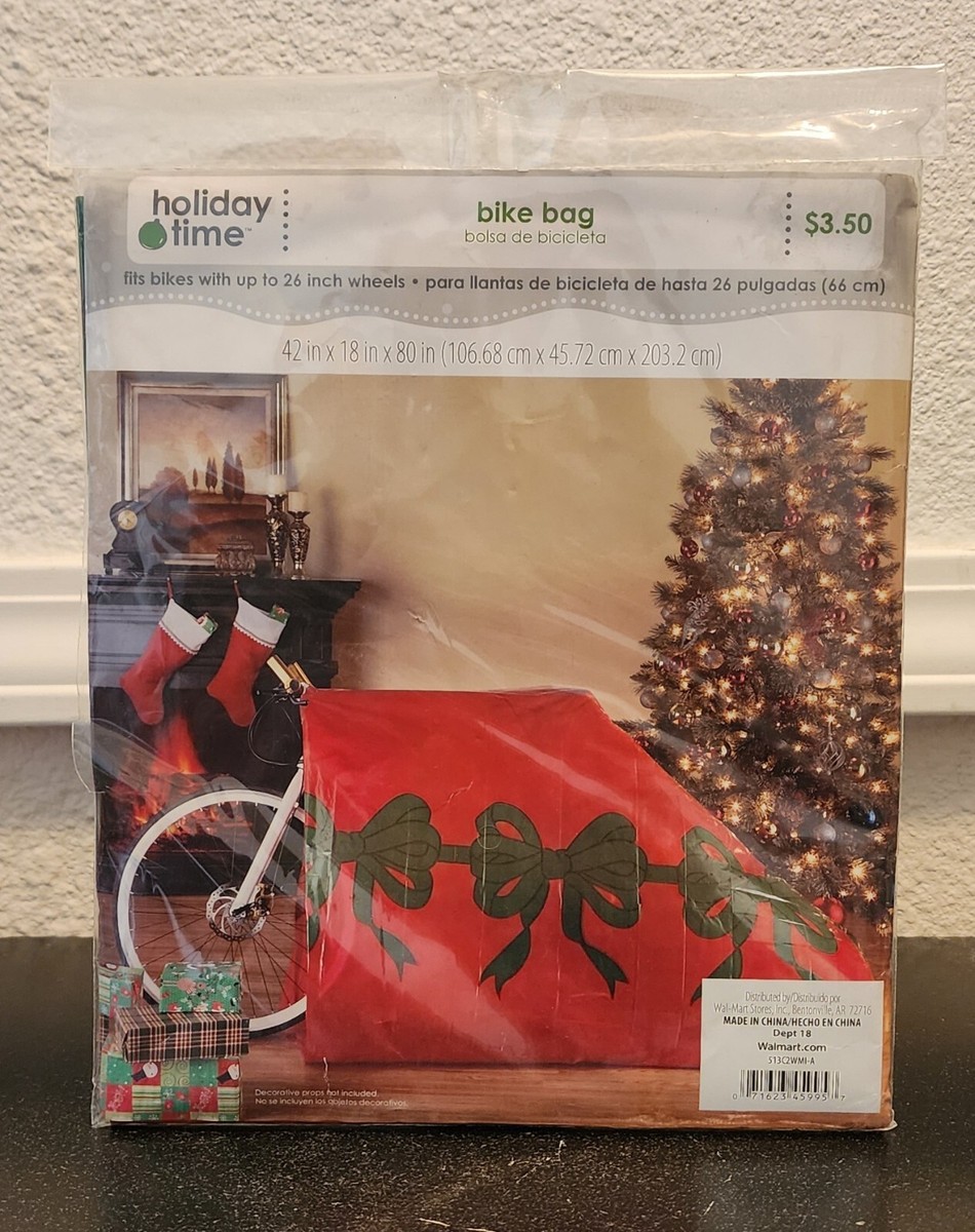 Bike Gift Wrap Bike Christmas Wrapping Bag Bike Gift Bag Stars