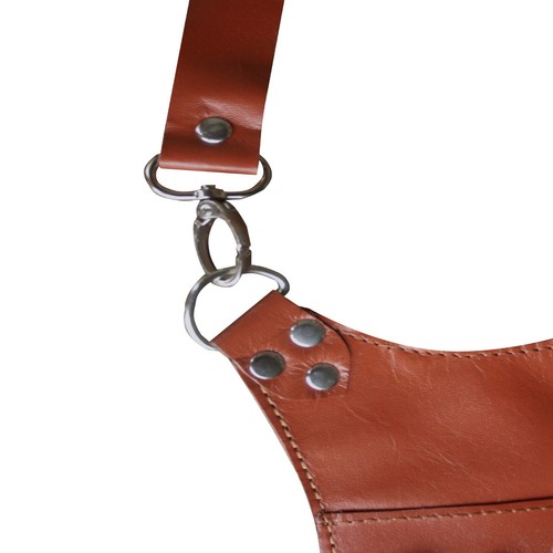Barber Waist Belt Holster Pouch Leather Holster / Shoulder Bag For Scissors Comb - Picture 19 of 21
