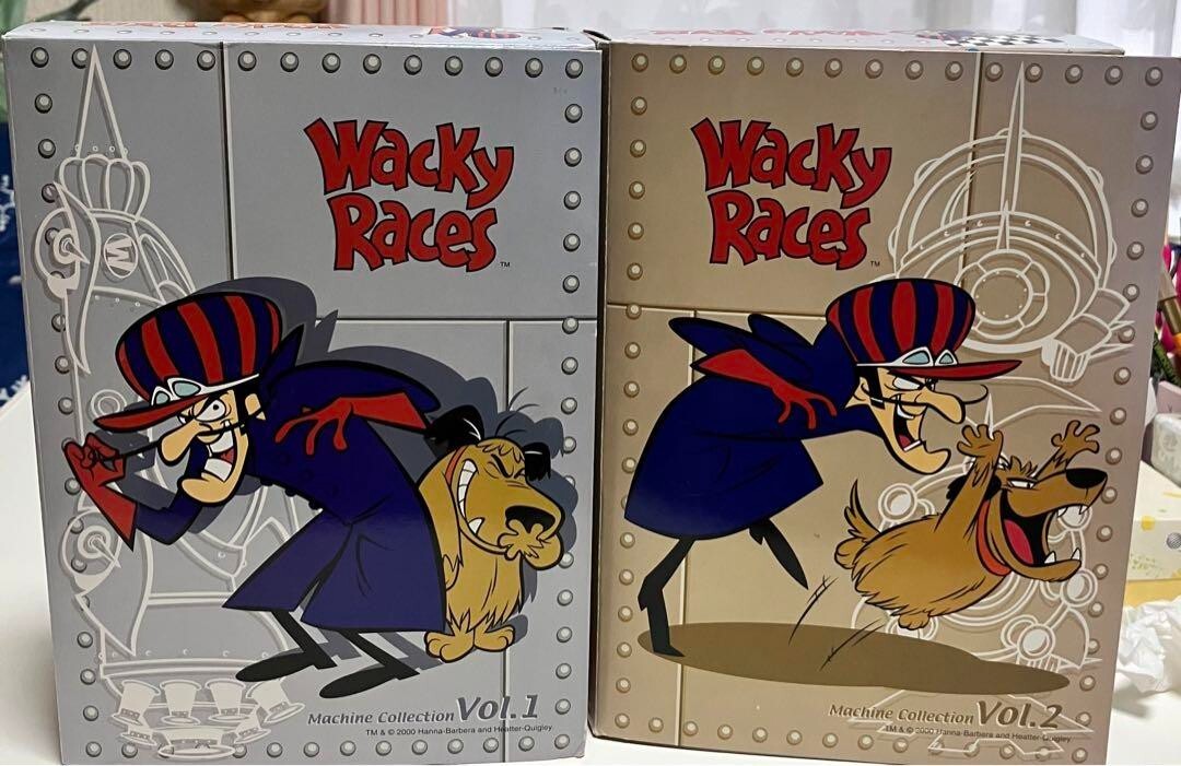 Kenhin Wacky Races Vol.1 Vol. 2 Collection Figures set | eBay