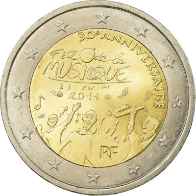 [#751804] France, 2 Euro, International Music Day, 30th Anniversary, 2011, SUP - Photo 1/2