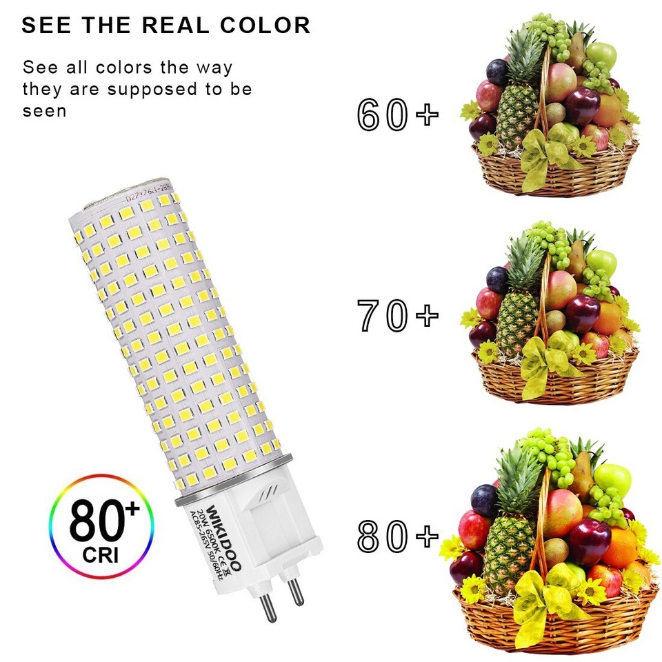 G12 LED Lamp 20W, CDM-T MasterColor G12 Metal Halide Lamp Replacement ...