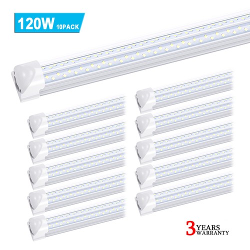 20 Pcs 120W T8 8FT Led Tube Light Bulbs 8 Foot Led Shop Light Fixtures 6000K