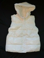 Gymboree SUPERSTAR Ivory/White Puffy Vest NWT S 5-6 M 7-8 L 10-12