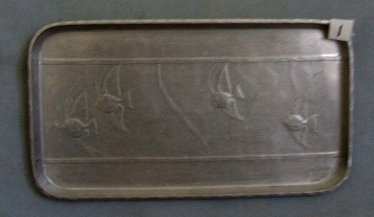 Four Arthur Armour Snack or Canape Plates-wild geese, angel fish, pond lily