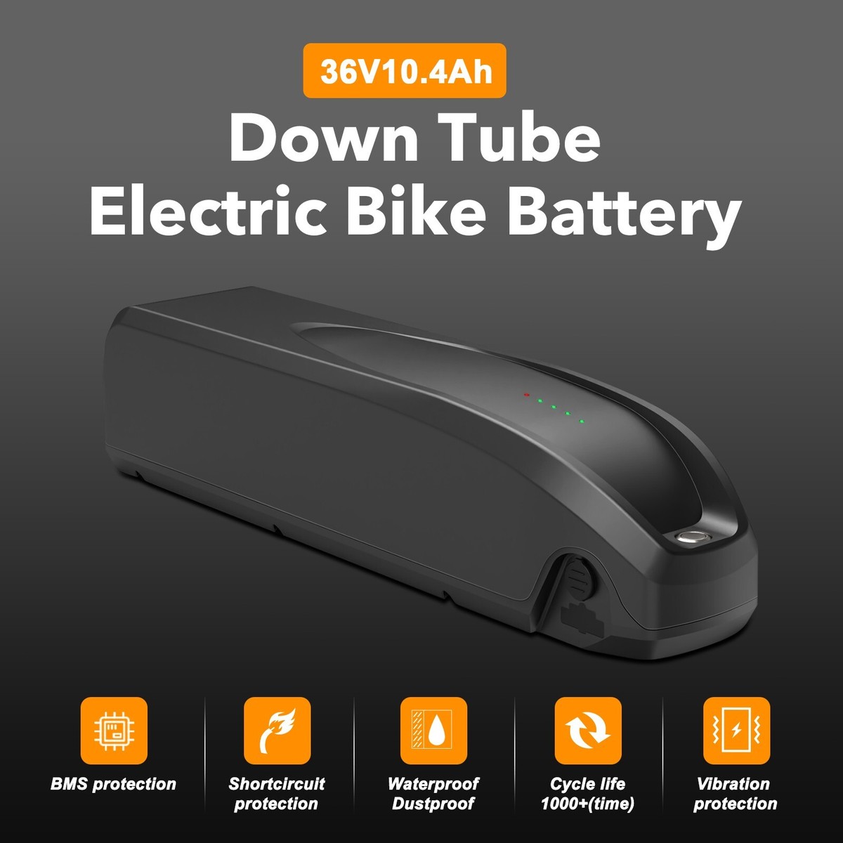 Fietsaccu 36V - Accu Elektrische Fiets & E-bike Accu voor Lange Ritten Fietsaccu 36V - Accu Elektrische Fiets & E-bike Accu voor Lange Ritten