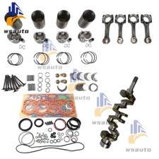 Rebuild Kit+connecting Rod+crankshaft For Kubota V1305 Engine F3060 X-20 Tractor
