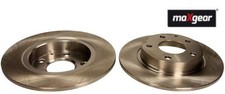 2x Bremsscheibe MAXGEAR 19-3568 2 Bremsscheiben Hinterachse Hinten für Mazda