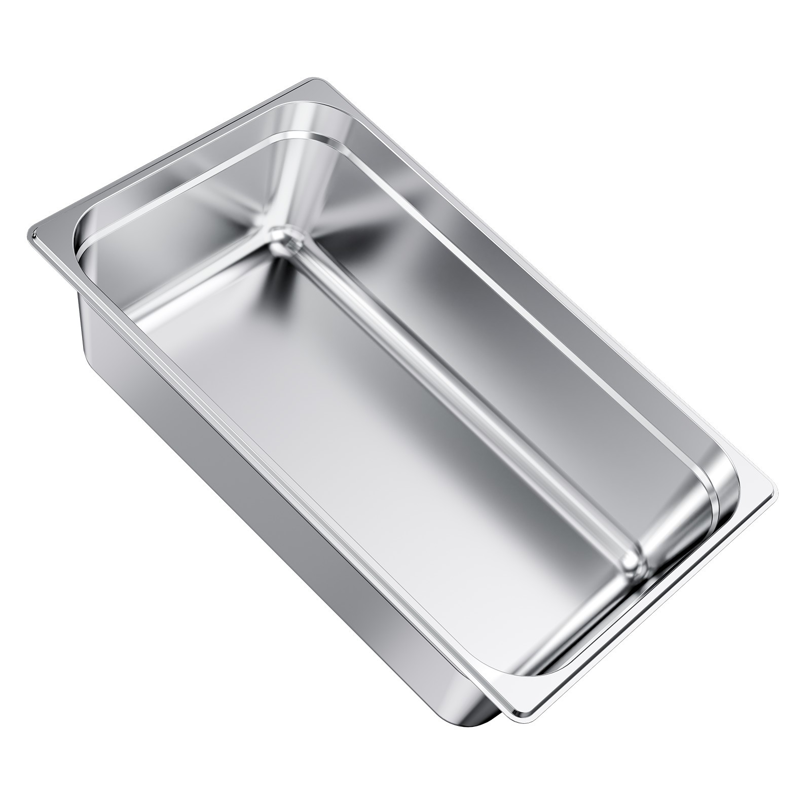 Uimoso Full-Size Stainless Steel Steam Table Pan, 6-Inch Deep, Single Pack