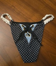 RARE y2k Beach Bunny Lace Front Swim Bottoms ...