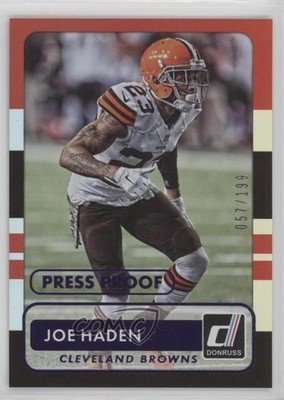 2015 Panini Donruss Press Proof Purple 57/199 Joe Haden #134 0a7