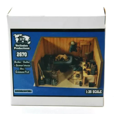 Verlinden - Zubehör Bunker / Zuflucht Deutsch 1:3 5 (2670) Modell Vintage