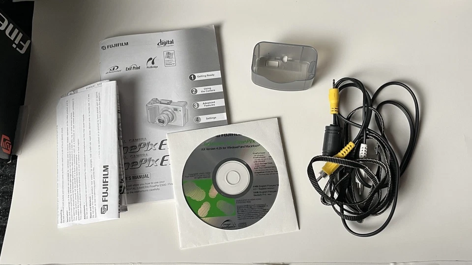 Fujifilm FinePix E550 6.3MP-4x Optical Zoom Digital Camera (No Memory Card) - Image 4 of 4