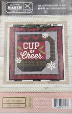 CUP OF CHEER Primitive Homespun & Wool Applique Pattern by Buttermilk Basin