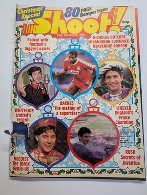 Shoot Magazine Comic, 26th December 1987, Football, IPC Magazines, Xmas Special.