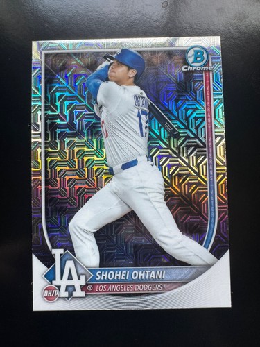 2025 Bowman Chrome Mega Box Mojo Refractor Shohei Ohtani #17 SP Dodgers Ref