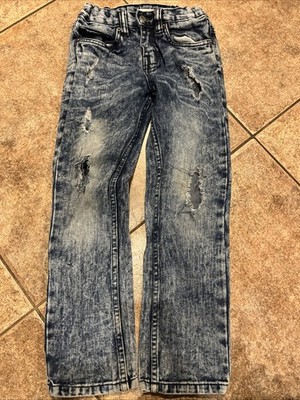 Youth Boys Distressed Evolution By Design Size 7 Jeans 