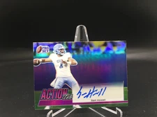 Sam Howell 2022 Pro Set Action Ink Auto /25 UNC Eagles RC EX