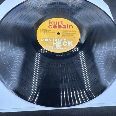 Montage of Heck The Home Recordings Kurt Cobain (Record 2015) Rare