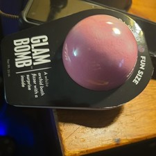 Da Bomb Glam Bomb Pink Bath Fizzer w/ Surprise Inside   White Orchid Scent