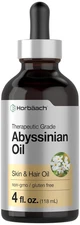 Abyssinian Oil | 4 Fl Oz | Hair and Skin Oil | Paraben, SLS and Fragrance Free |