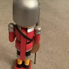 Don Quixote Wooden Nutcracker Figurine Red Silver Black Yellow — photo 4