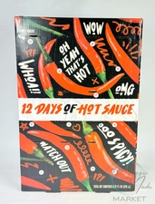 New 12 Days of Hot Sauce Gift Set 🌶 Spicy Advent Calendar Variety Pack