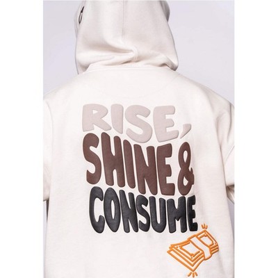 FRESH FLAVOURS RISE ECRU CREAM HOODIE