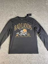 NWT Original Use Bad Lands South Dakota Long Sleeve T-Shirt, Size Medium