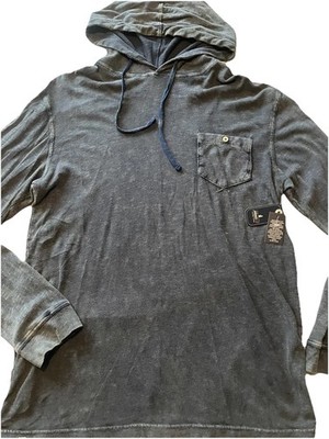 NWT Johnnie O Declan Wake Mens Hooded Lightweight Shirt M