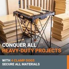 Portable Work Table Folding All In One Work Bench