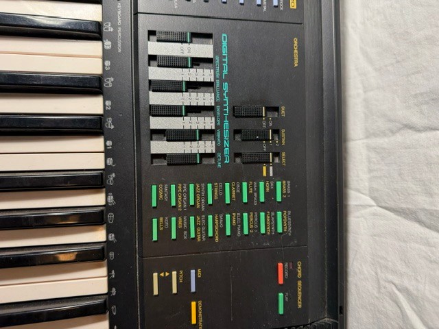 Vintage Yamaha Psr-36 Midi FM 1988 Portable Synthesizer Keyboard