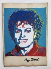 Andy Warhol COA Art Painting Original Drawing Vintage Paper Signed