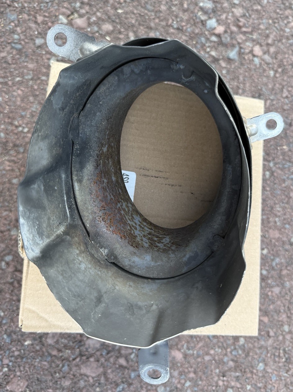 2021-2023 Audi R8 Right Exhaust Tip Black Used 4S0251238E        M