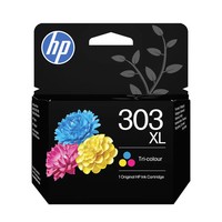 HP Druckerpatrone 303XL Original Einzeln Cyan, Gelb, Magenta T6N03AE