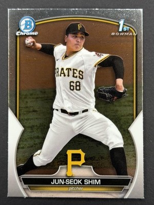 Jun-Seok Shim 2023 Bowman Chrome Prospects - #BCP-153