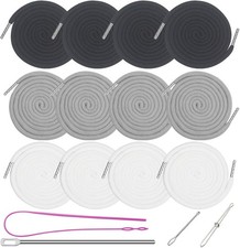 12 XL Lengthened 66-Inch Drawstring Cords Replacement - 12 Pieces with 4 Threade