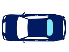 Lunette arrière Renault CLIO