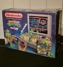 Retro RARE Nintendo Teenage Mutant Hero/Ninja Turtles NES Console Boxed Working