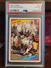 1984 Topps - Eric Dickerson #281 PSA 6 Undergraded 
