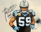 Luke Kuechly Signed Autographed Carolina Panthers 8x10 Photo PSA/DNA COA