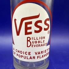 Vess Billion Bubble Beverages ACL Soda Bottle St Louis Missouri