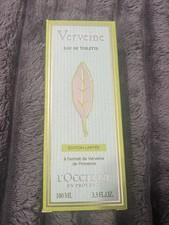 L'Occitane En Provence VERVEINE Limited Edition Eau de Toilette 3.3 oz 100 auth