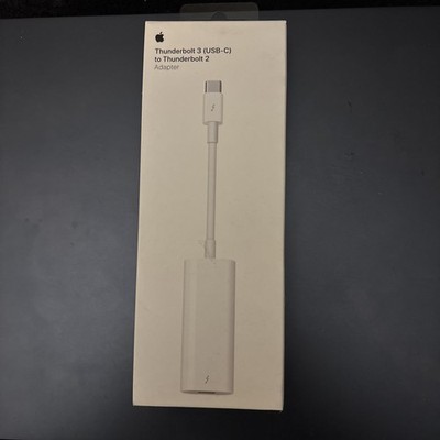 Genuine Apple Thunderbolt 3 (USB-C) to Thunderbolt 2 Adapter - NEW a1790