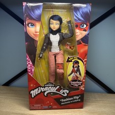 Miraculous Ladybug Fashion Flip with Sequin Outfit Doll Playmates 2021 New NIP