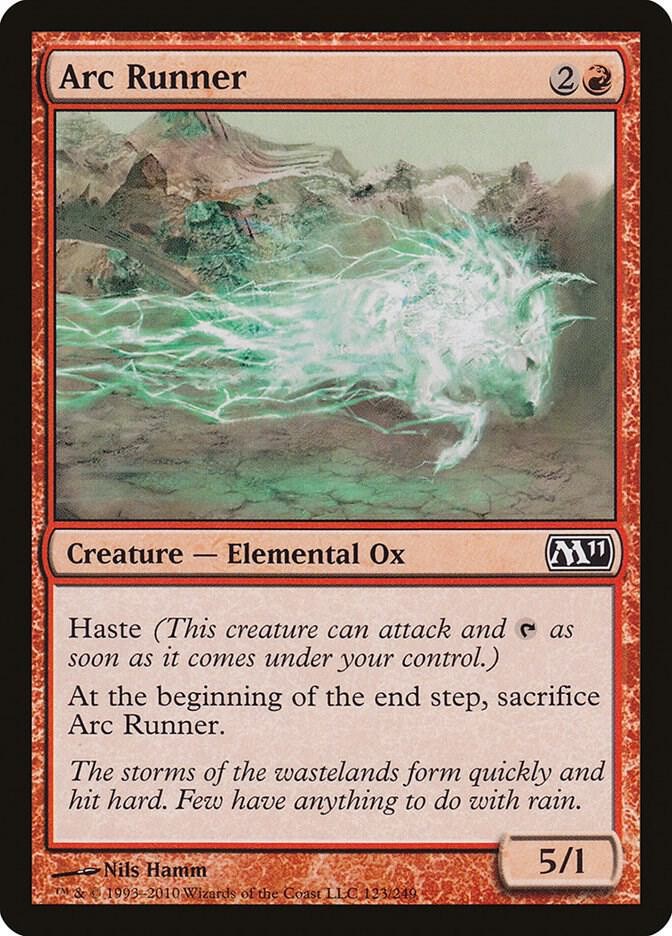 Arc Runner 123 Common Magic 2011 (M11) Magic: The Gathering Near Mint