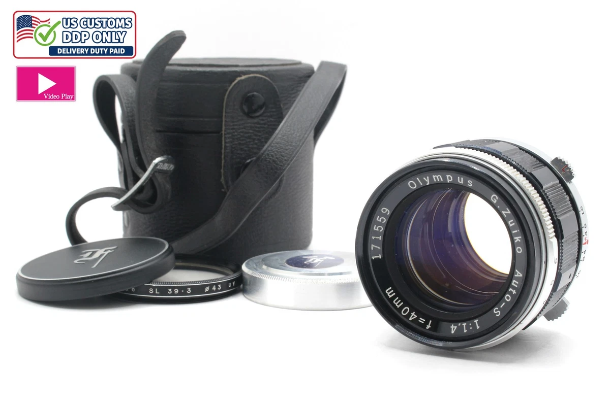 [整備済み] OLYMPUS PEN F G.ZUIKO 40mm F1.4 Olympus Zuiko 40mm f/1.4 Camera Lenses for sale - eBay