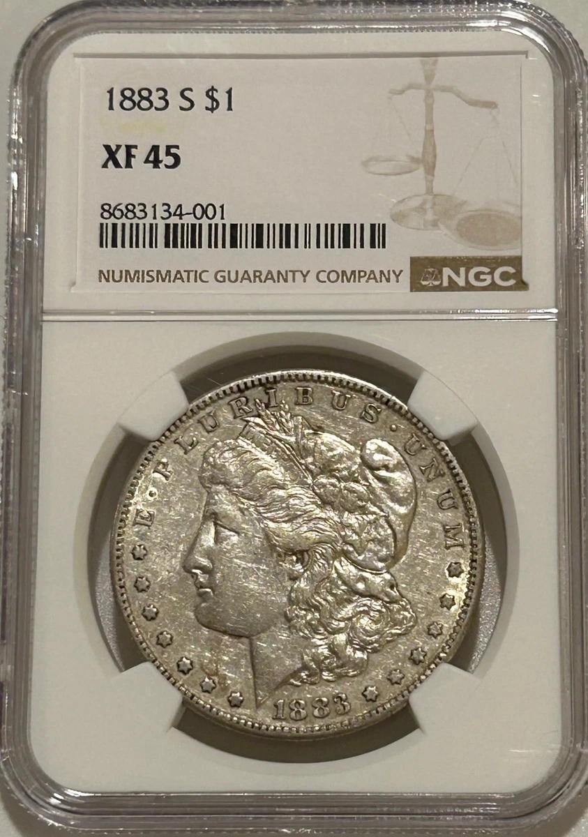 Grade XF 45 US Morgan US Dollars (1878-1921) for sale | eBay