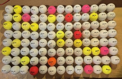 Golfbälle SRIXON Gesamtbestand (103 Stück). Bitte BESCHREIBUNG lesen!