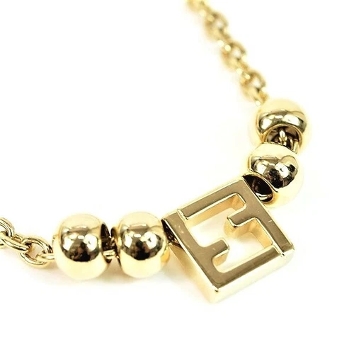 Collana FENDI Forever metallo 8AH636 catena ciondolo accessori moda donna